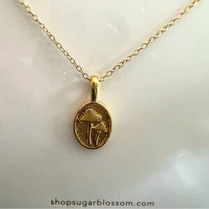 Sugar Blossom Mushroom Necklace, Exclusive for The Jilly Box